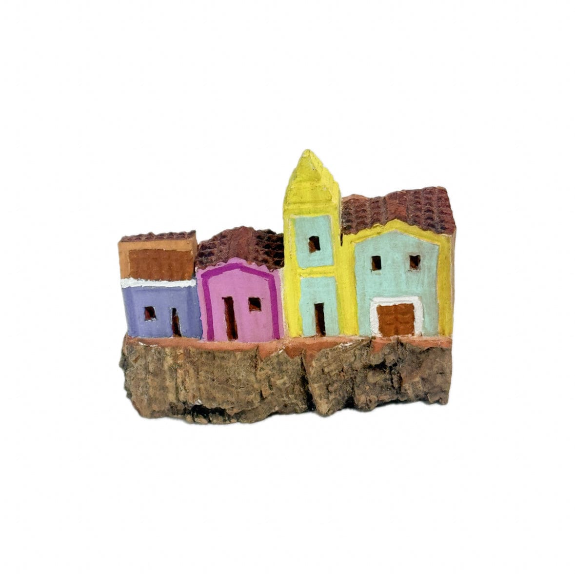 Escultura Casinha Talhada na Madeira CMS P 05