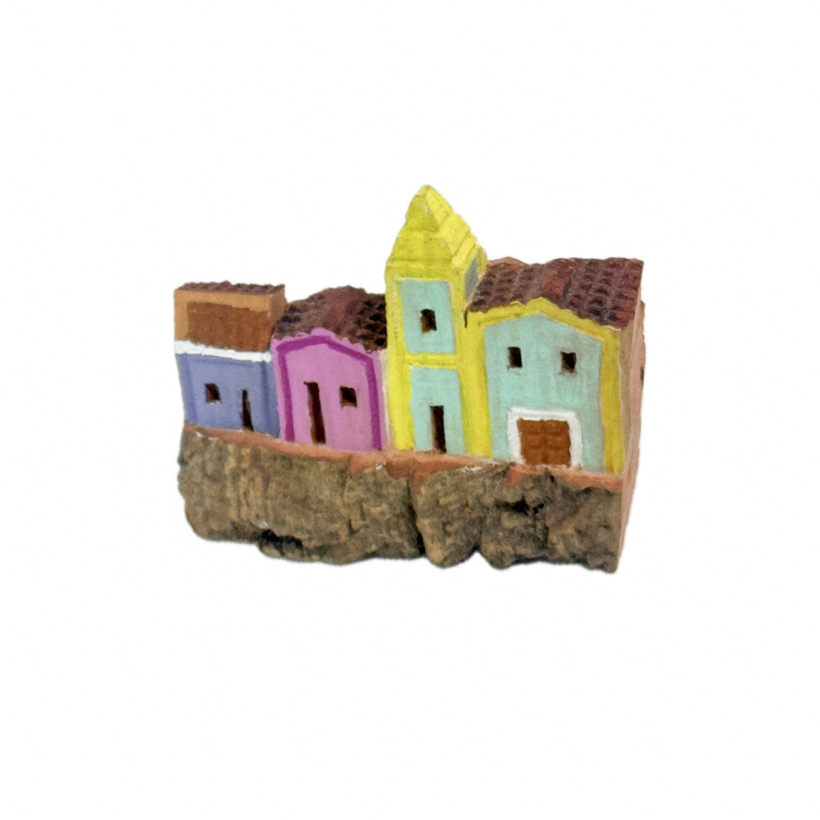 Escultura Casinha Talhada na Madeira CMS P 05