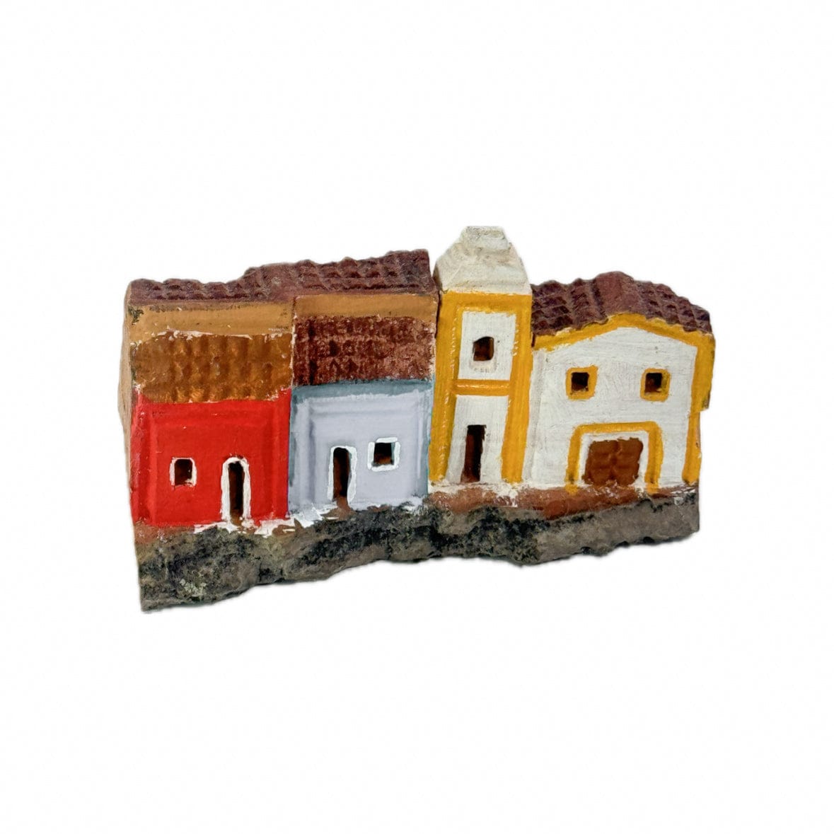 Escultura Casinha Talhada na Madeira CMS P 11