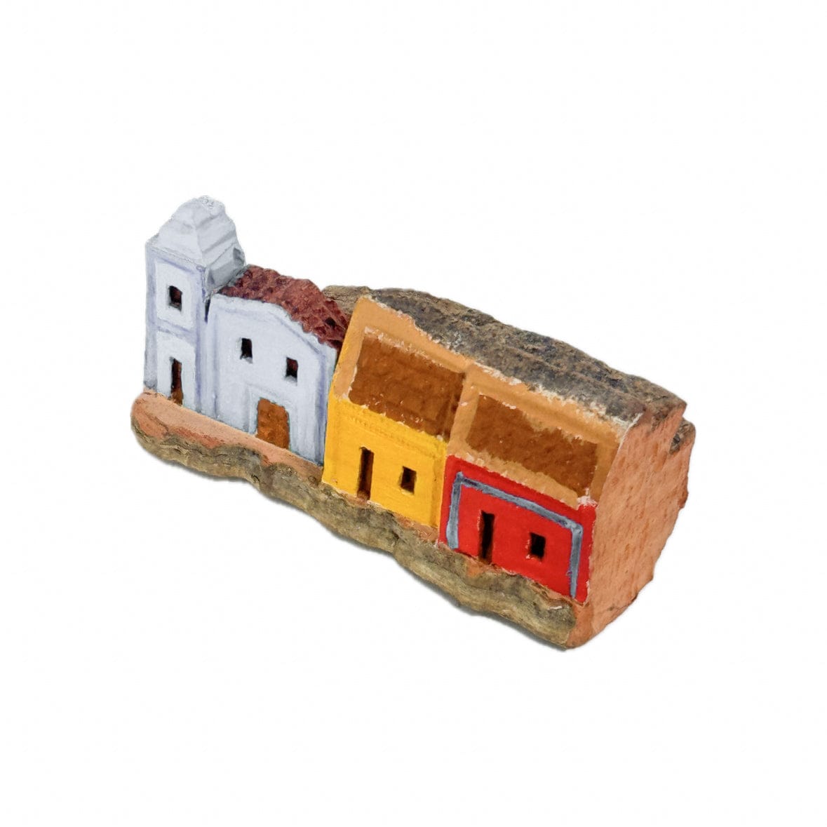 Escultura Casinha Talhada na Madeira CMS P 13