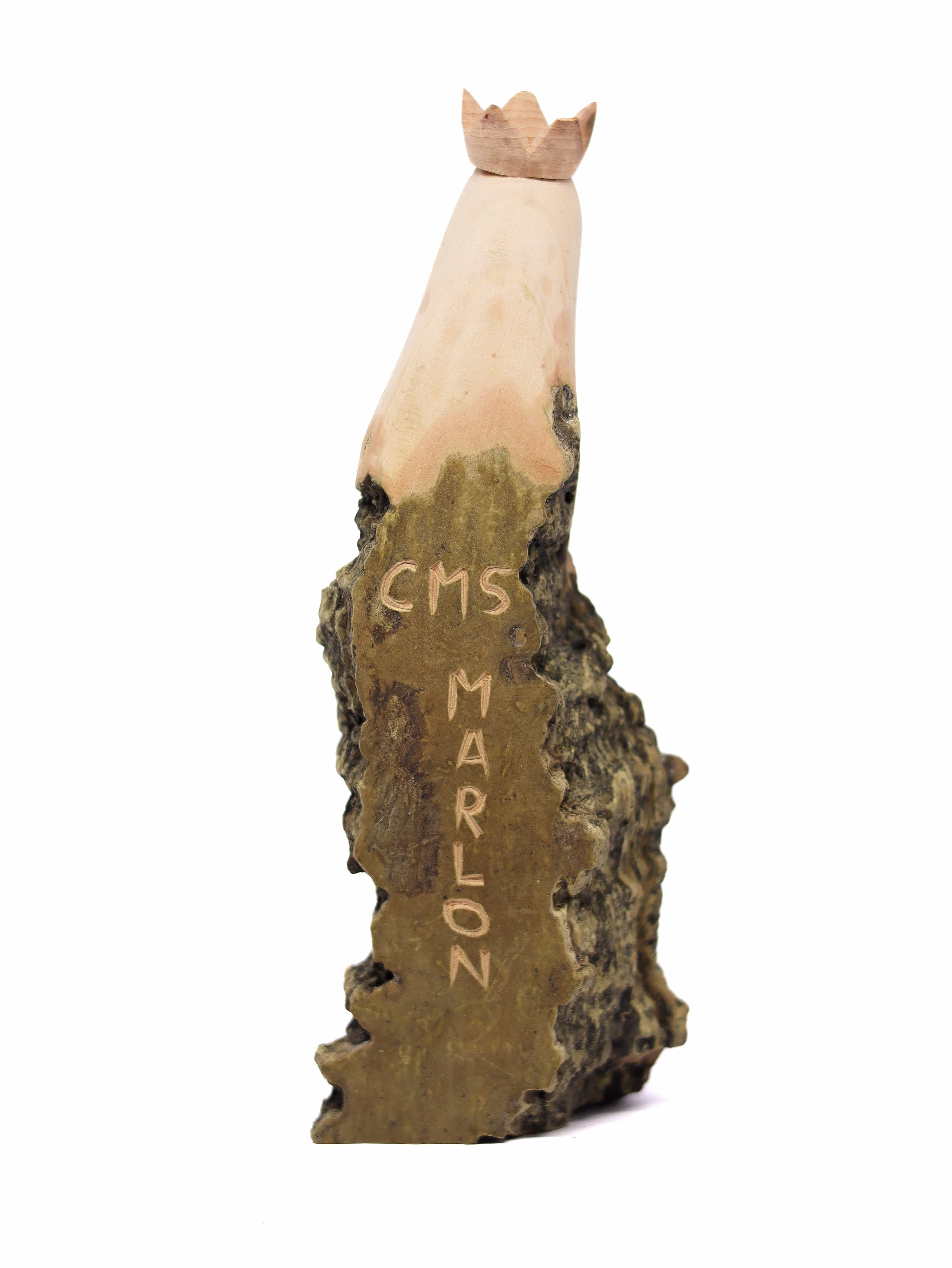 Escultura Santa Talhada na Madeira CMS P 01