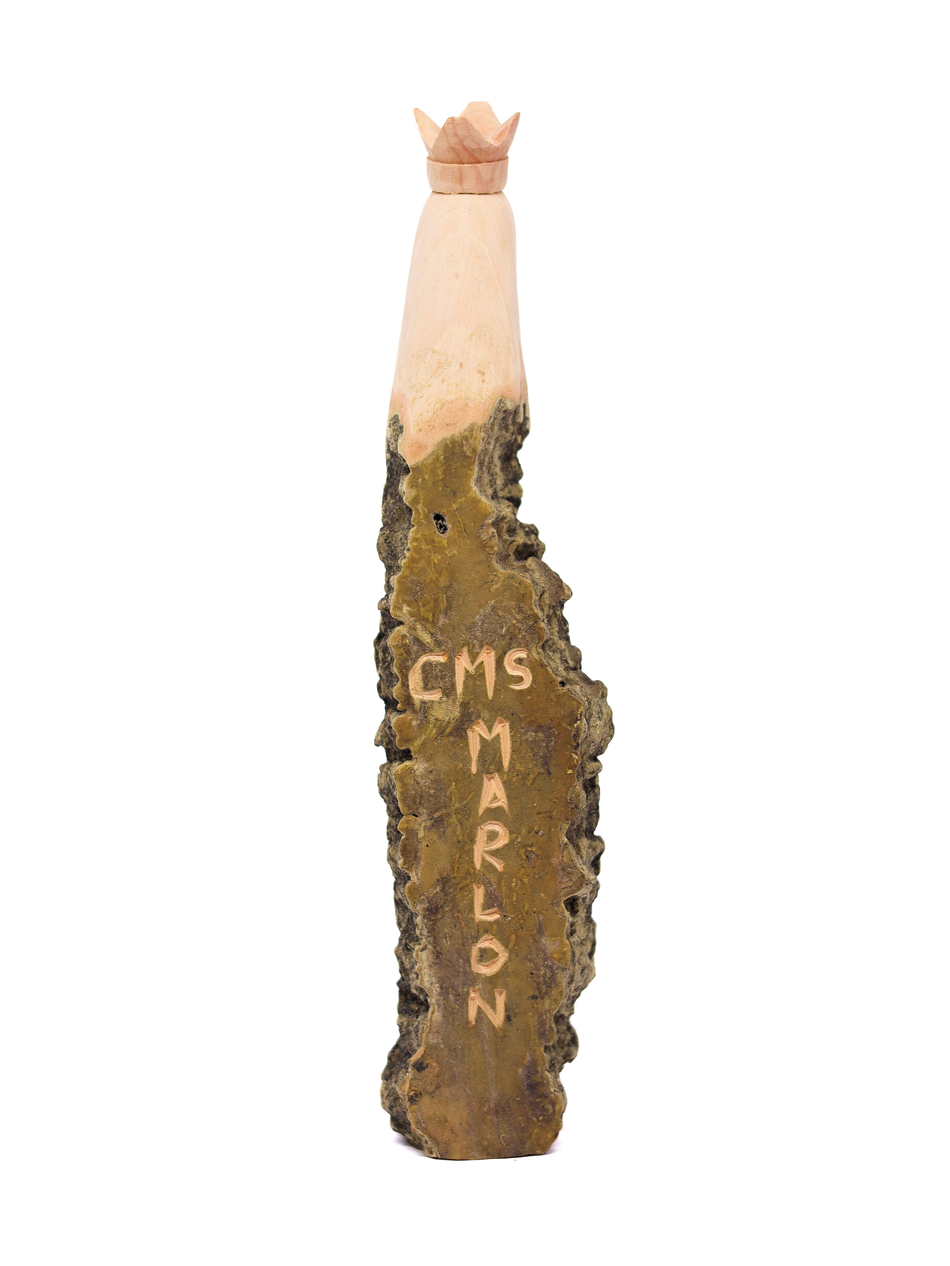 Escultura Santa Talhada na Madeira CMS P 03