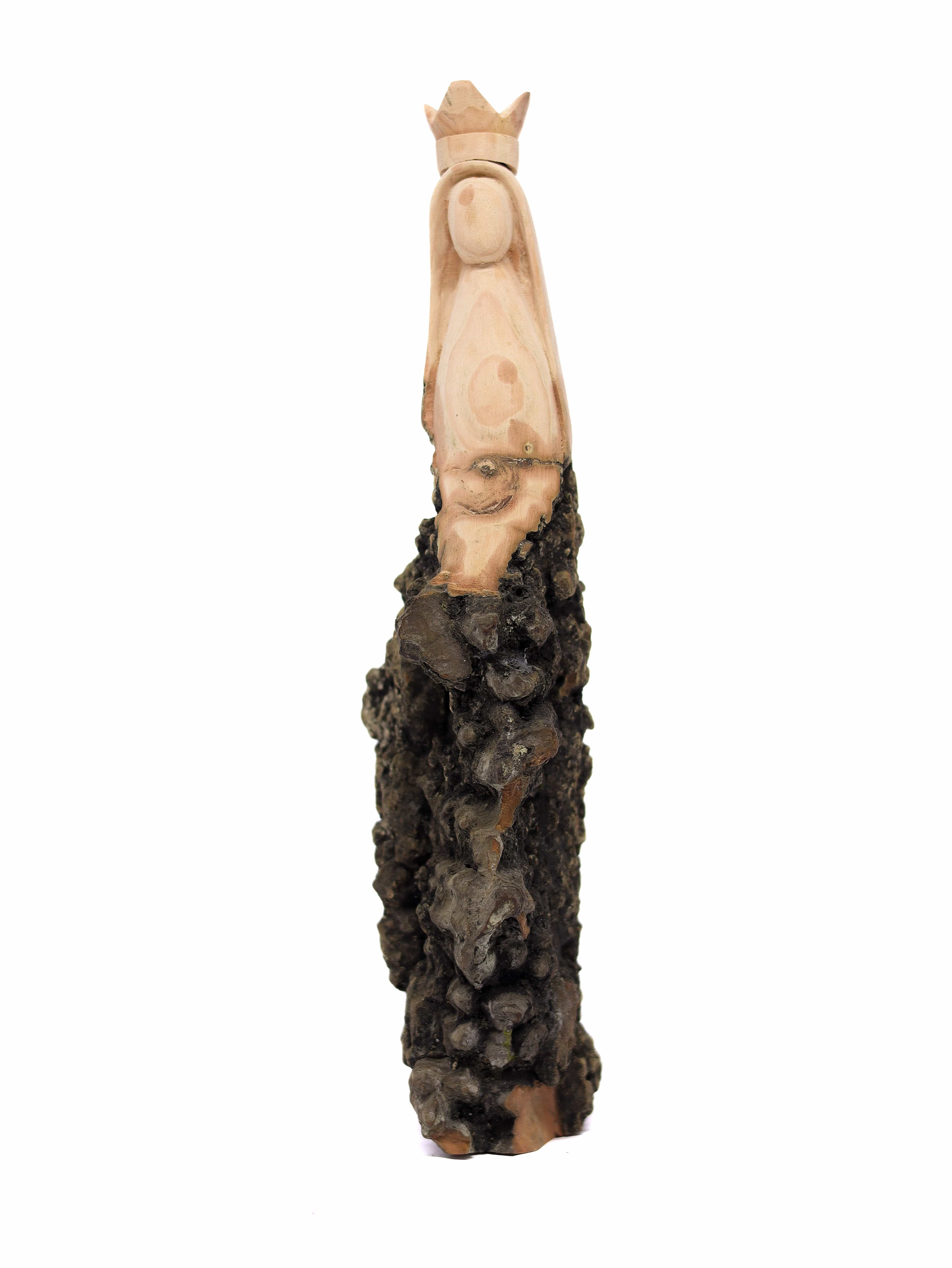 Escultura Santa Talhada na Madeira CMS P 03