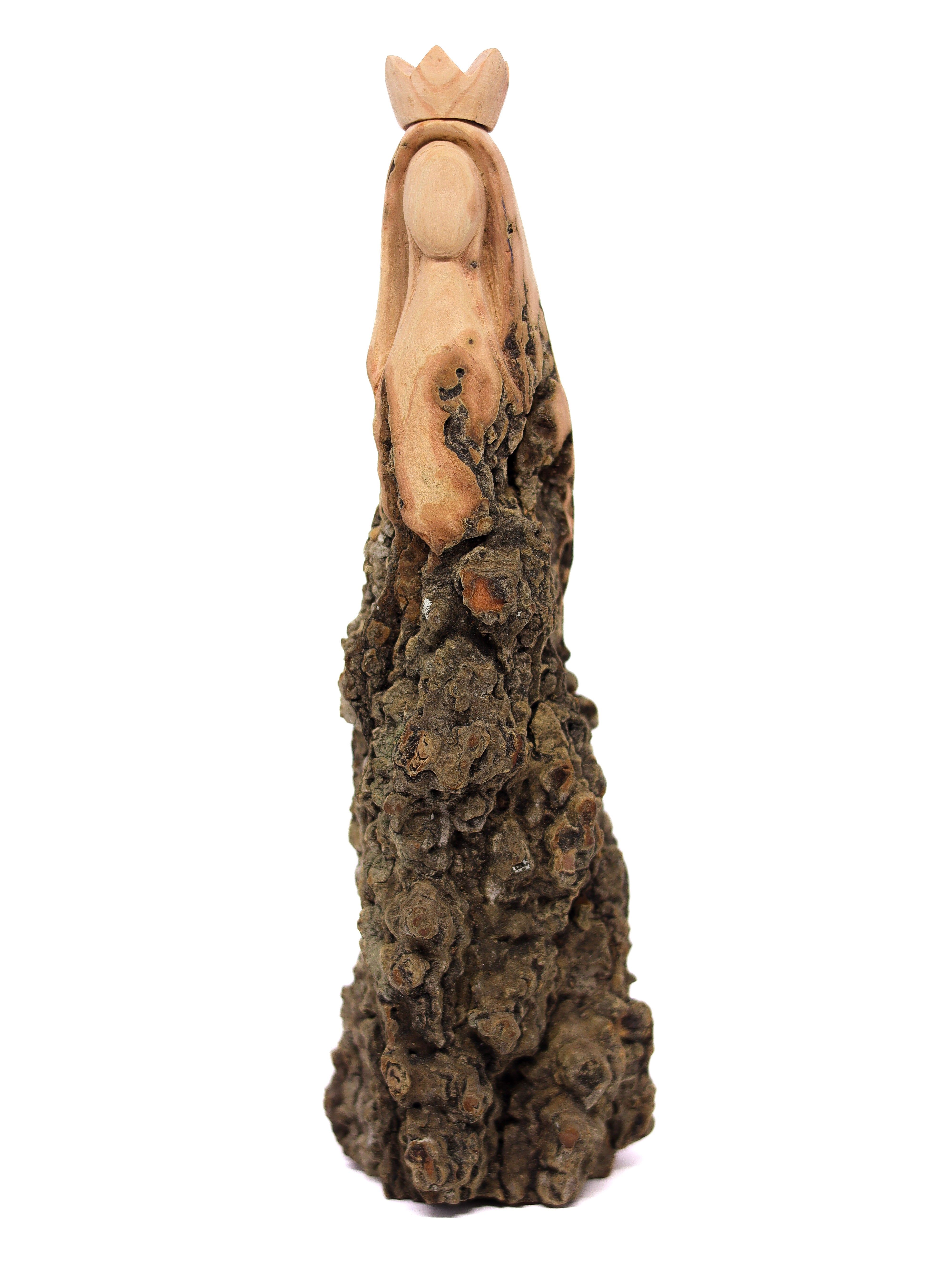 Escultura Santa Talhada na Madeira CMS P 04
