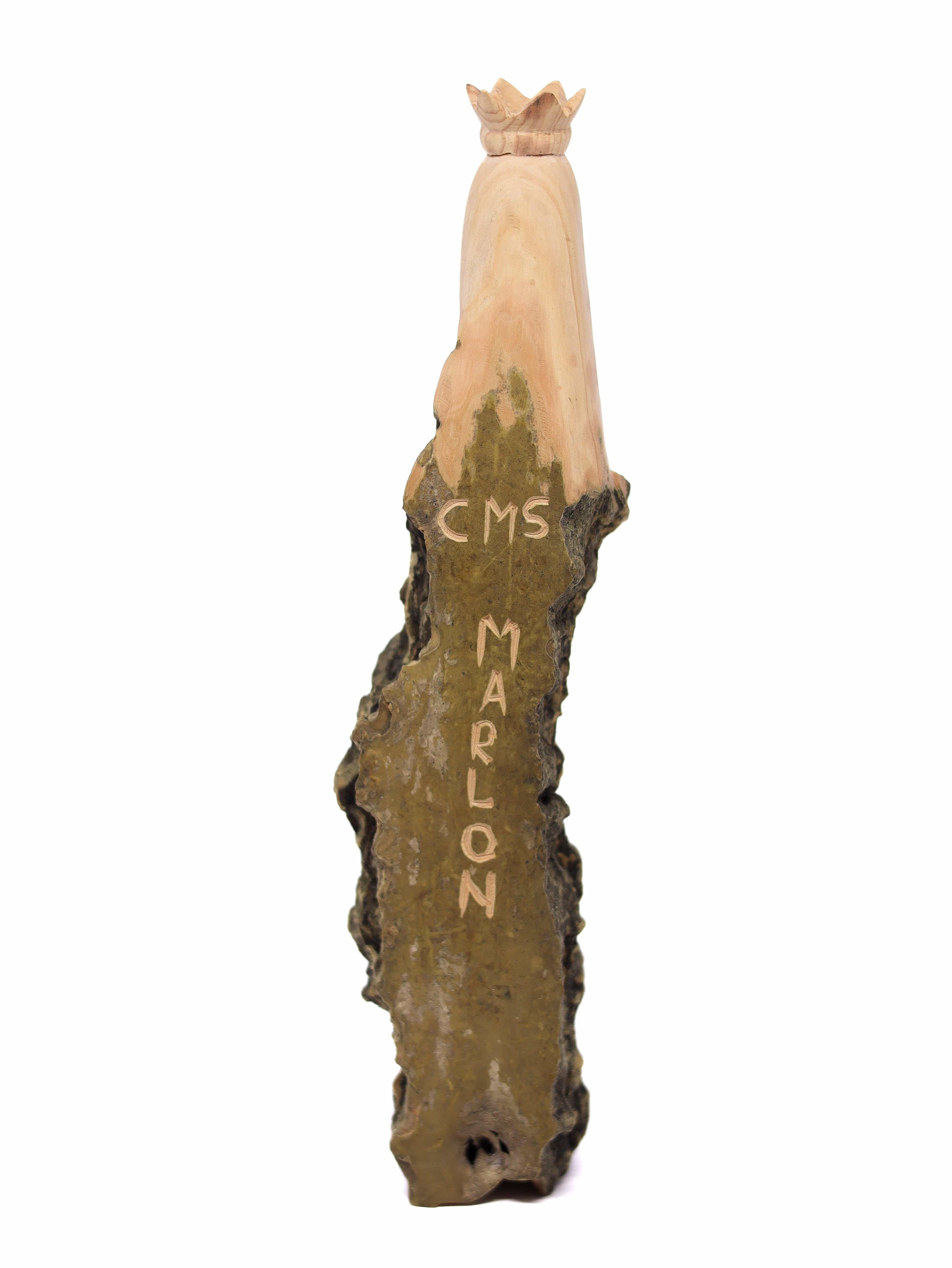 Escultura Santa Talhada na Madeira CMS P 05