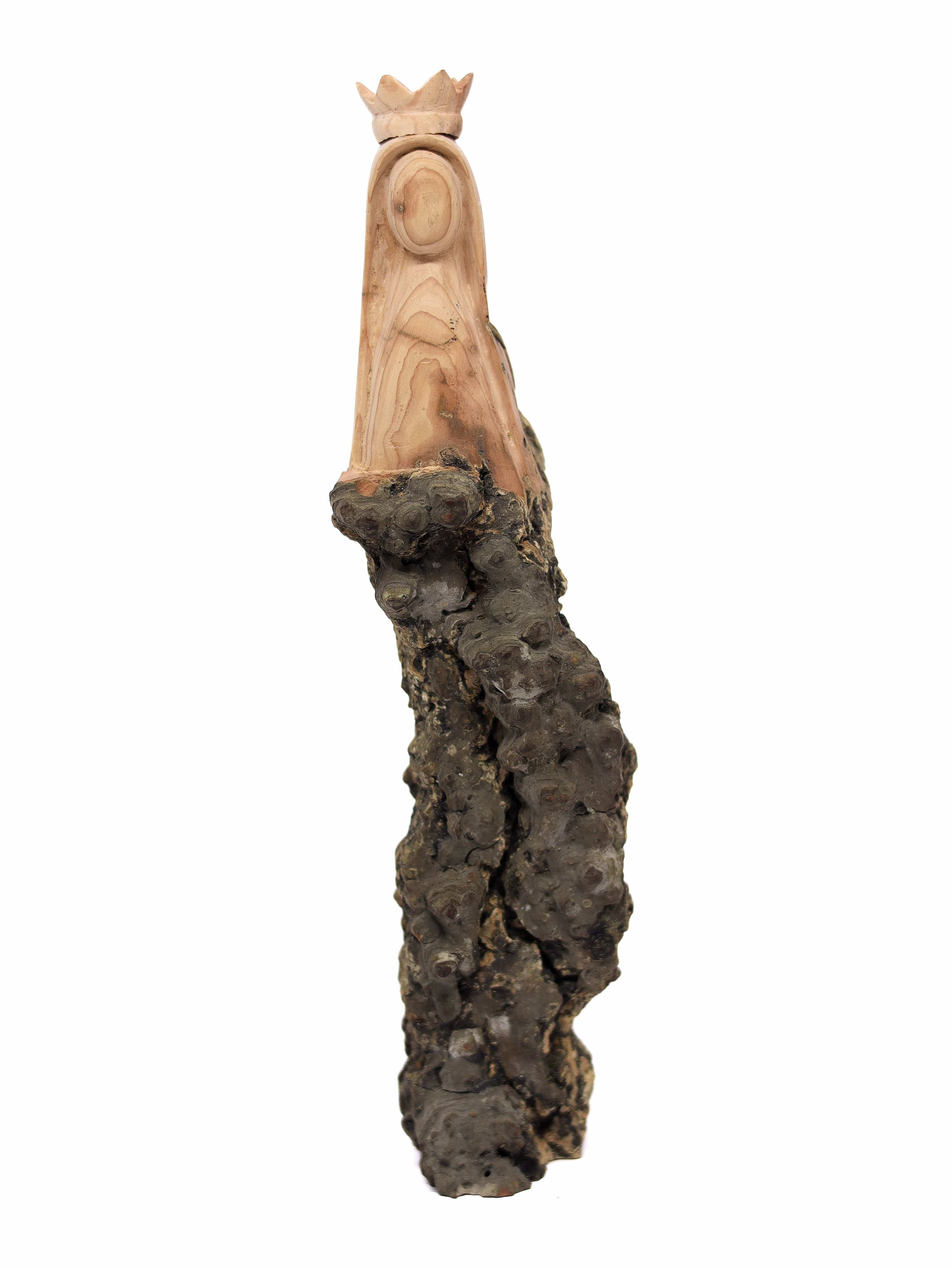 Escultura Santa Talhada na Madeira CMS P 05