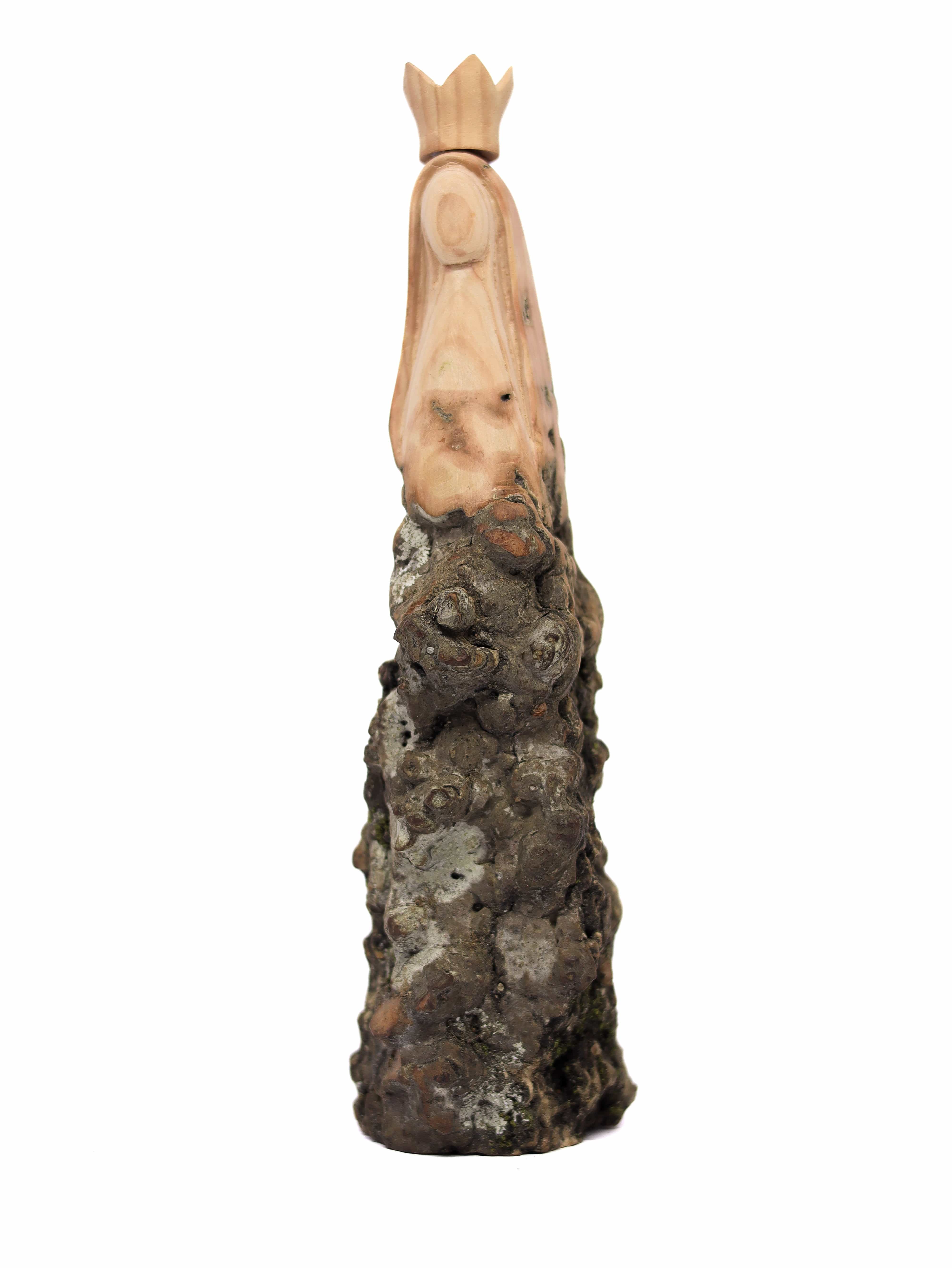 Escultura Santa Talhada na Madeira CMS P 06