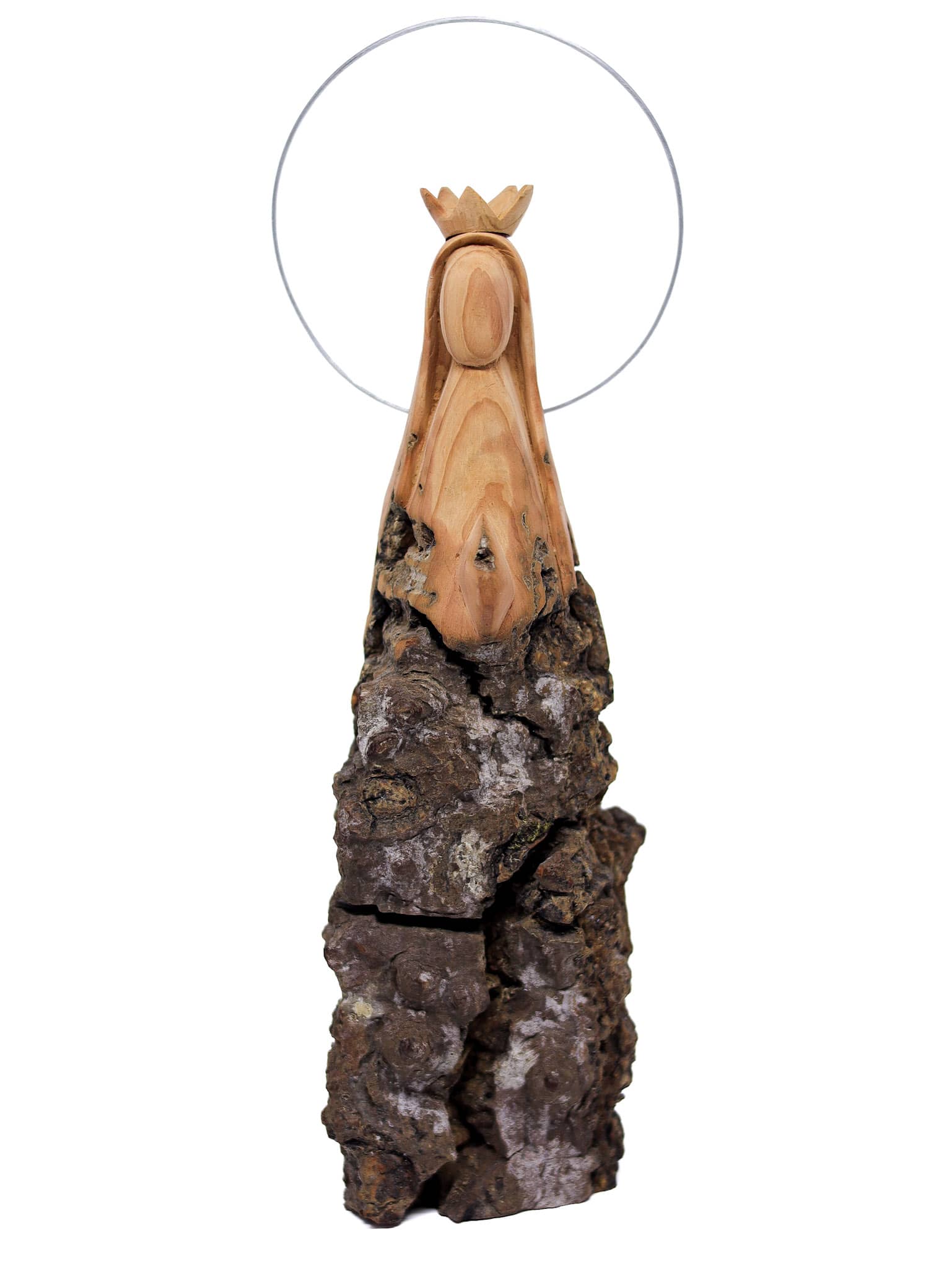 Escultura Santa Talhada na Madeira CMS P