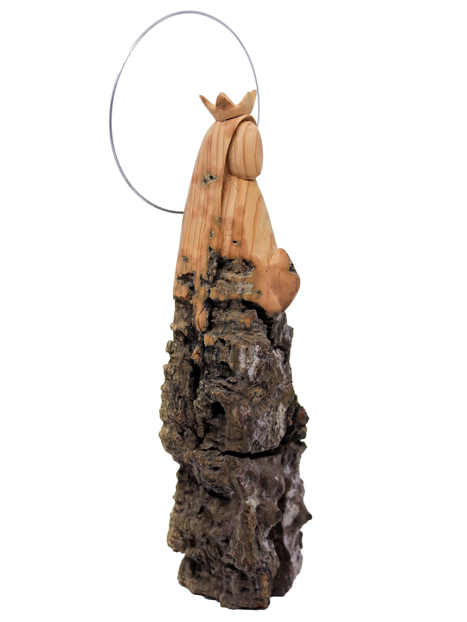 Escultura Santa Talhada na Madeira CMS P