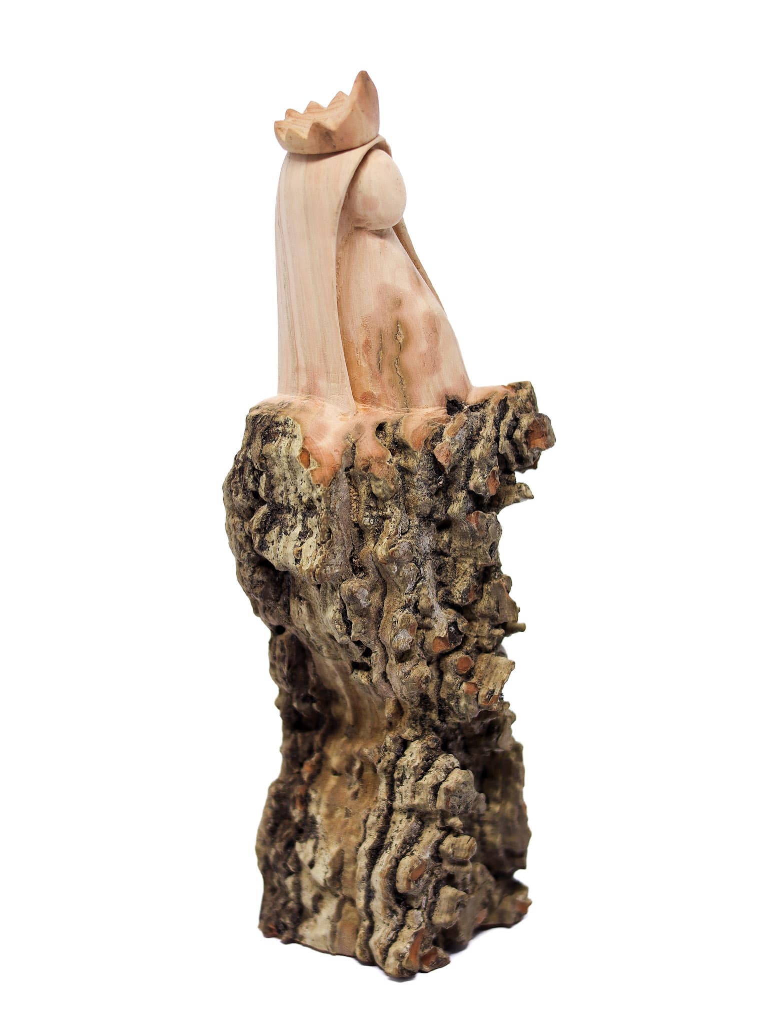 Escultura Santa Talhada na Madeira CMS P