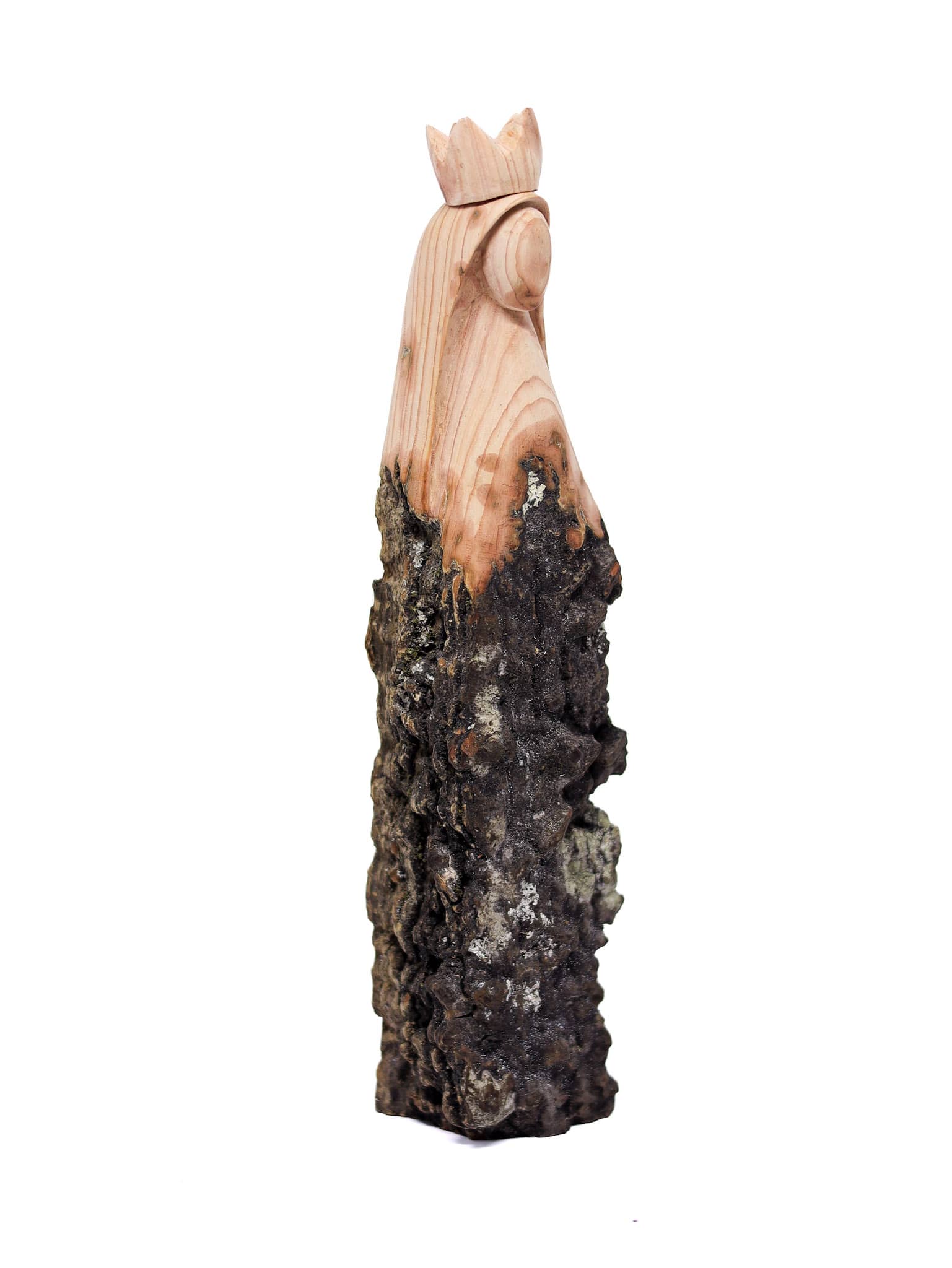 Escultura Santa Talhada na Madeira CMS P