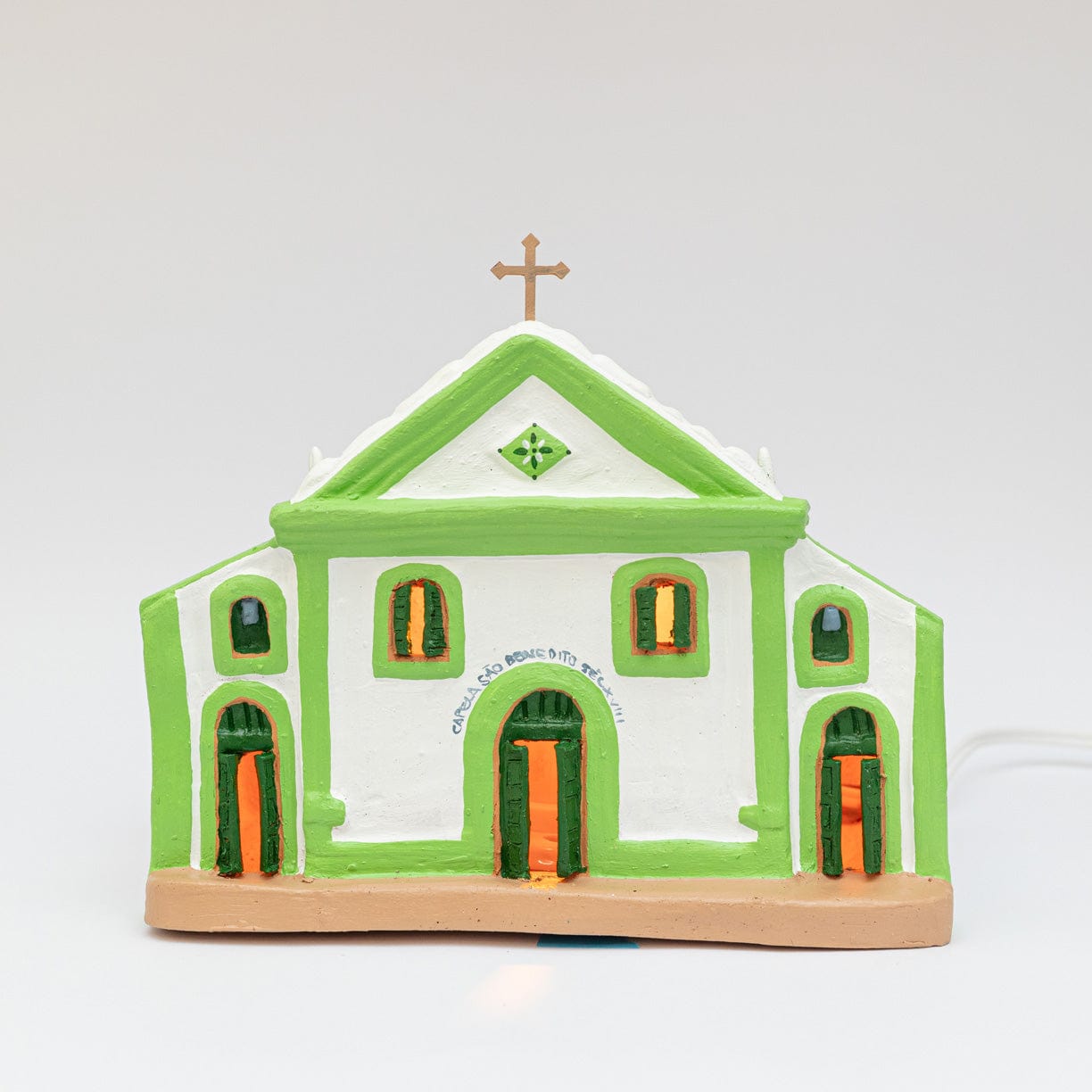 Luminária Artesanal - Igrejinha dos Carneiros