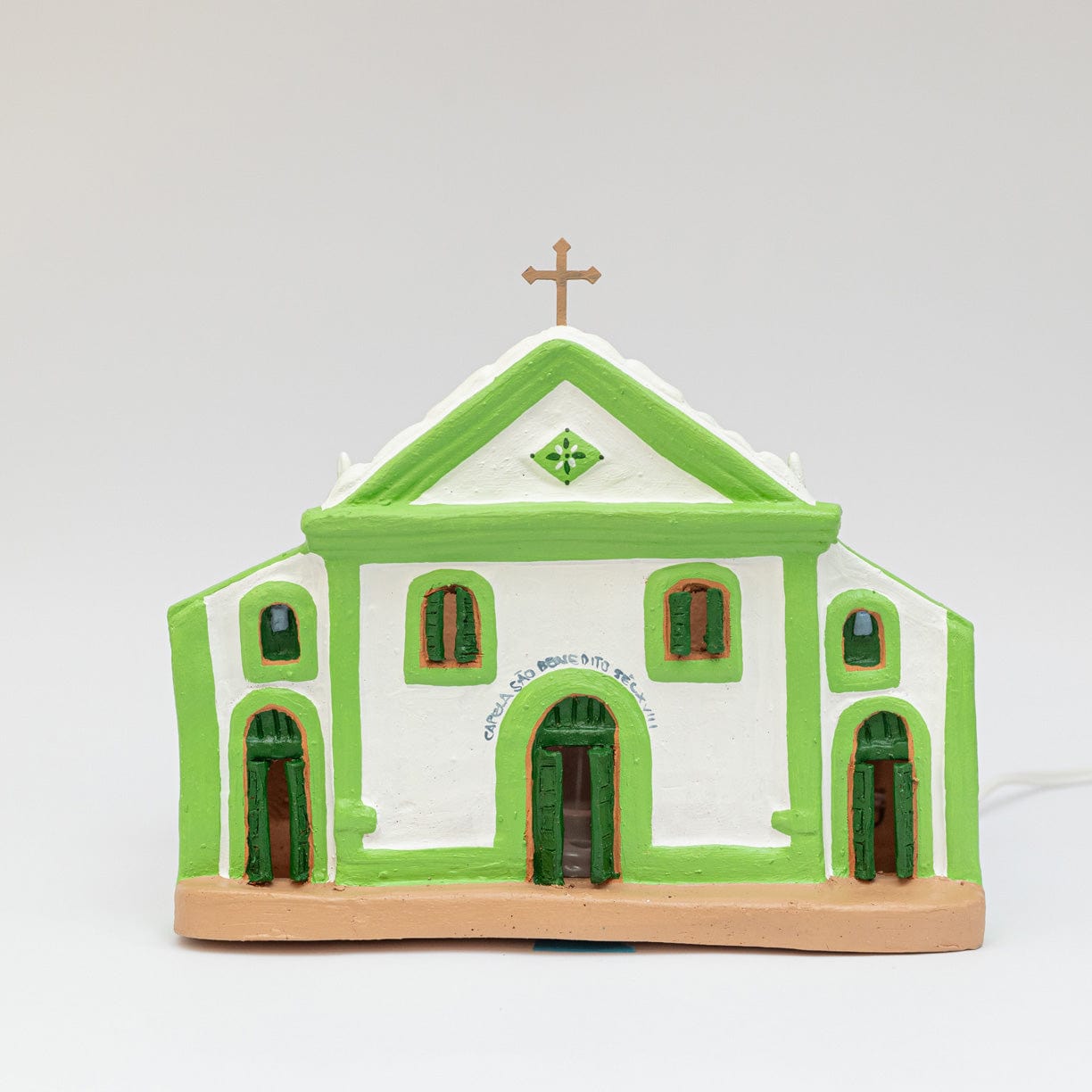Luminária Artesanal - Igrejinha dos Carneiros