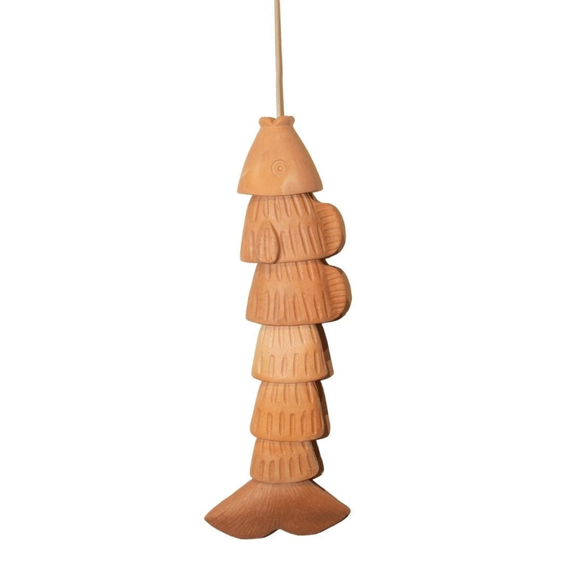 Escultura Peixe de Cerâmica
