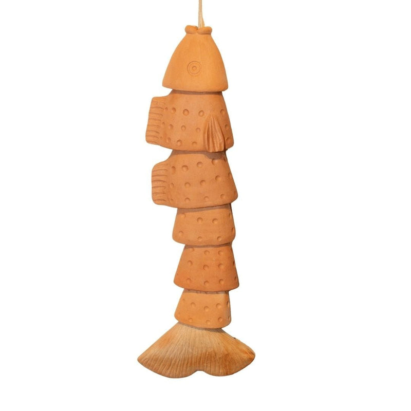 Escultura Peixe de Cerâmica