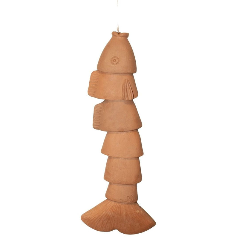 Escultura Peixe de Cerâmica
