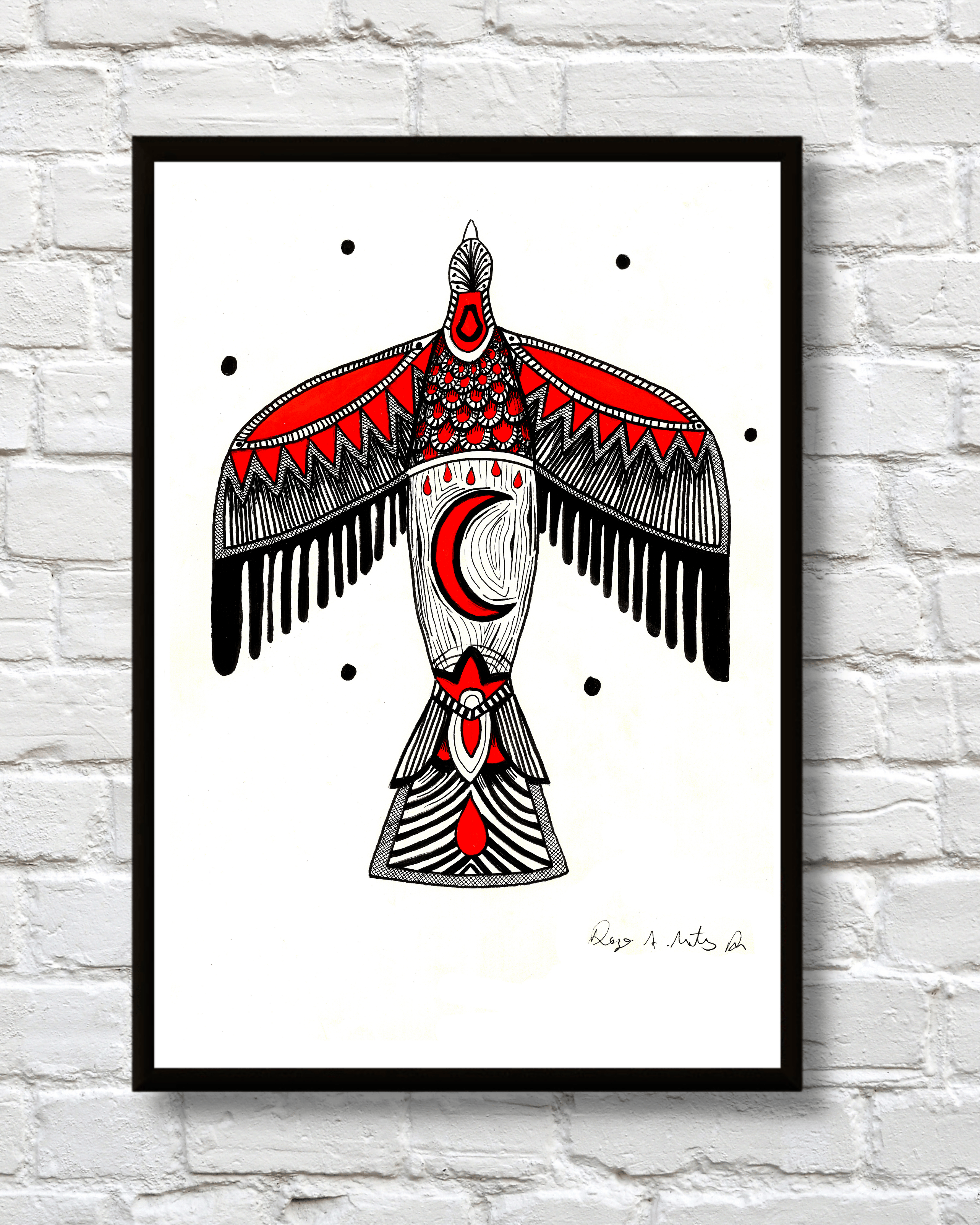 Print Pássaro da Noite