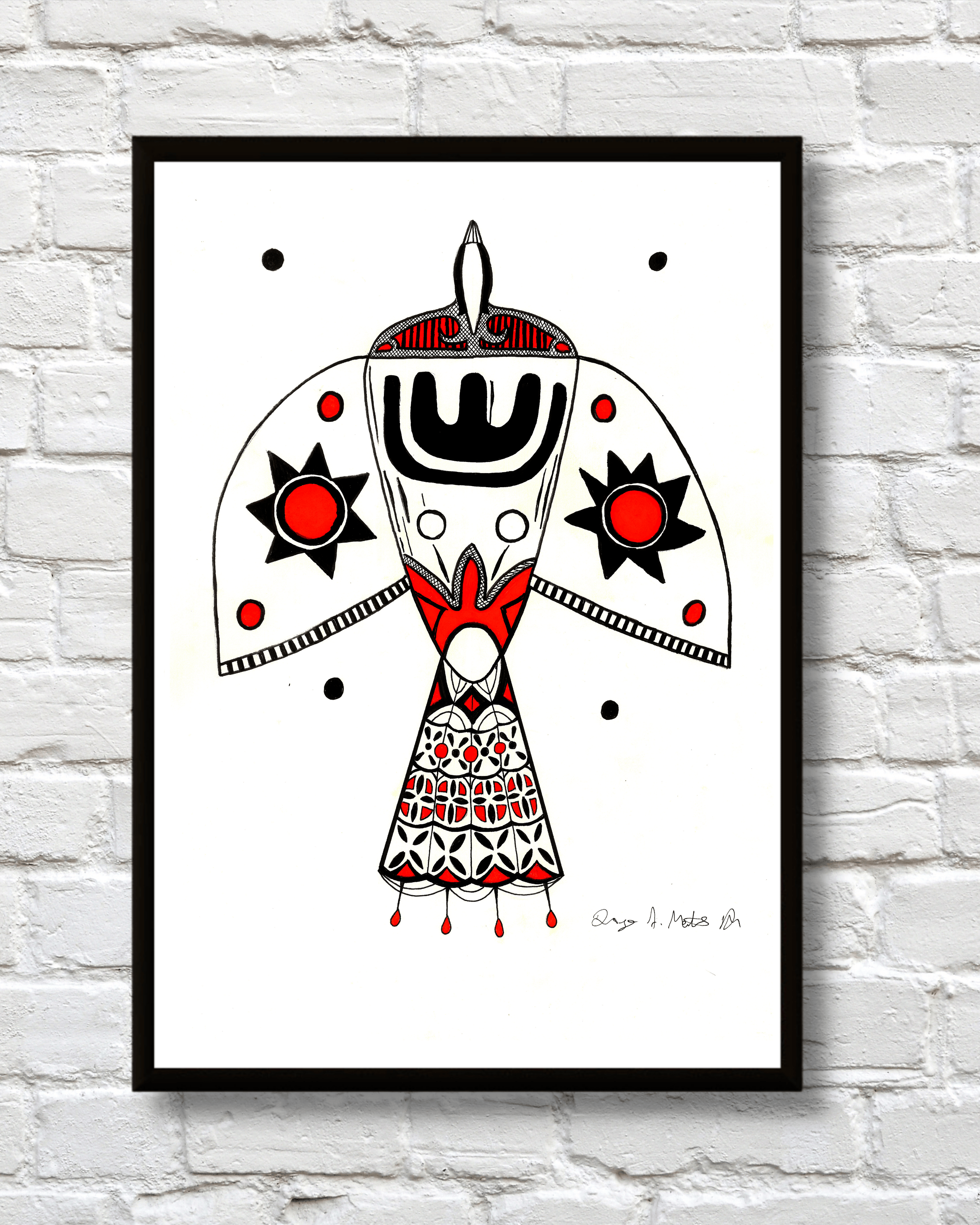 Print Pássaro do Dia