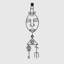 Escultura Pendular Exu em Ferro