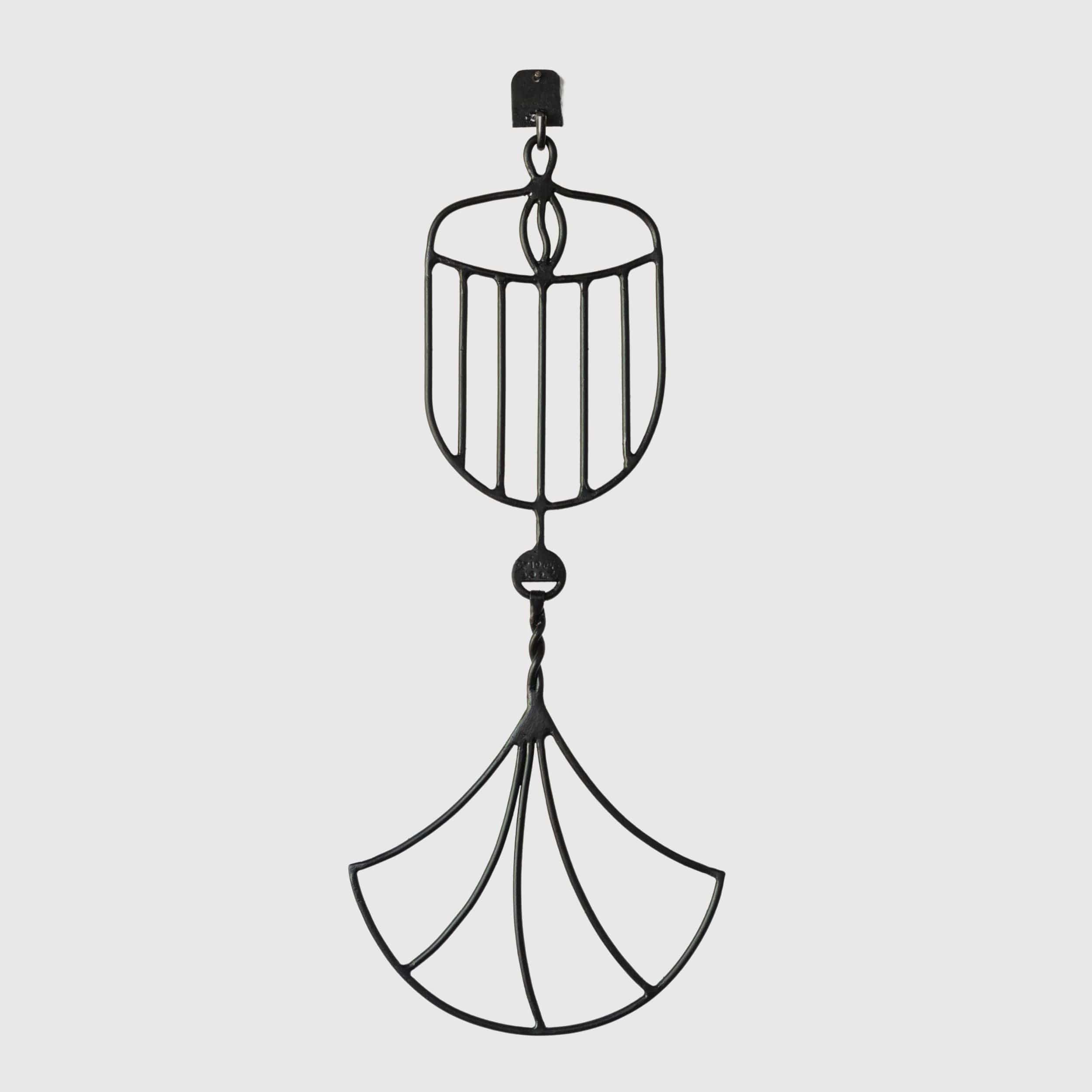 Escultura Pendular Oxum em Ferro