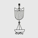 Escultura Pendular Yemanjá em Ferro