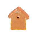 Escultura Casinha Miniatura Amarela