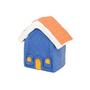 Escultura Casinha Miniatura Azul