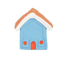 Escultura Casinha Miniatura Azul