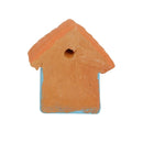 Escultura Casinha Miniatura Azul