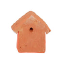 Escultura Casinha Miniatura Laranja