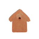 Escultura Casinha Miniatura Laranja