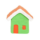 Escultura Casinha Miniatura Verde