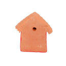 Escultura Casinha Miniatura Vermelha