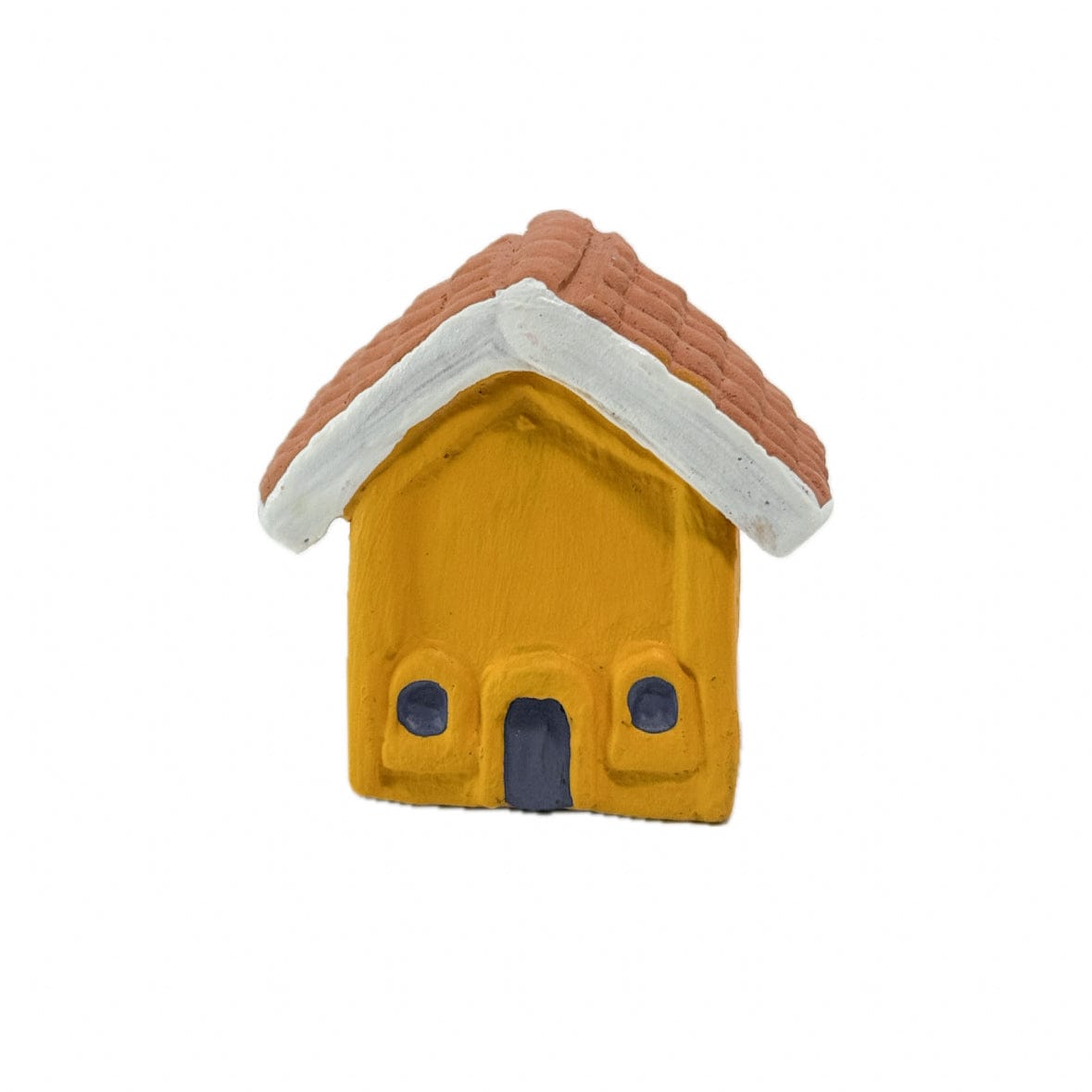 Escultura Miniatura Casinha Amarela 03