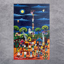 Tela Pau de Sebo - 30 x 20 cm