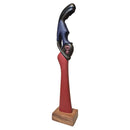 Escultura Gestante Madeira 01 color