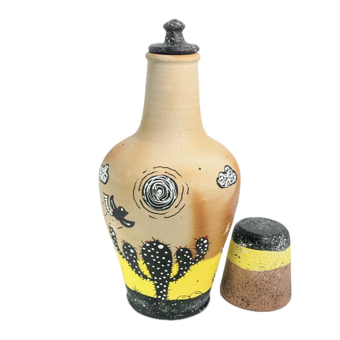 Moringa em Barro com Amarelo