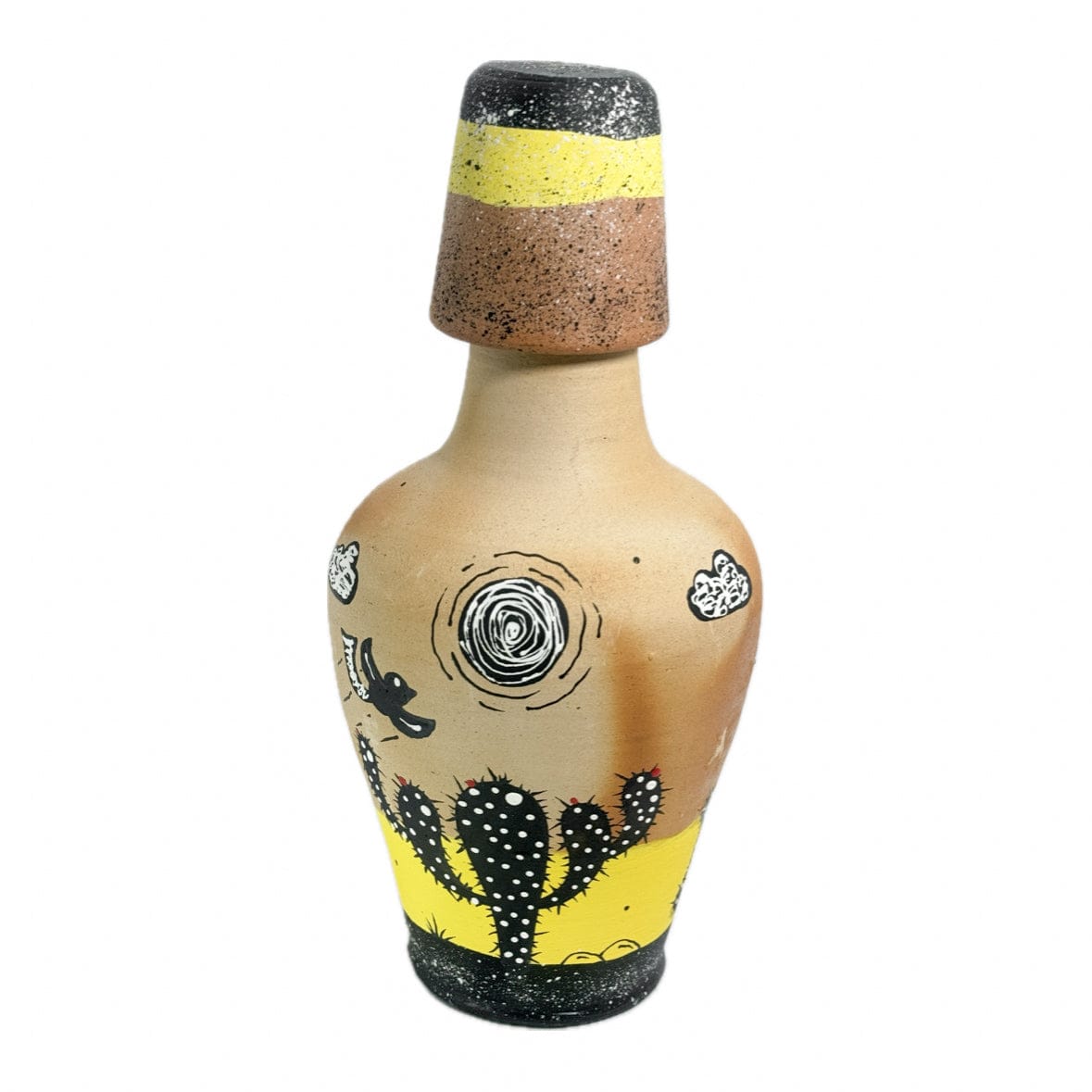 Moringa em Barro com Amarelo