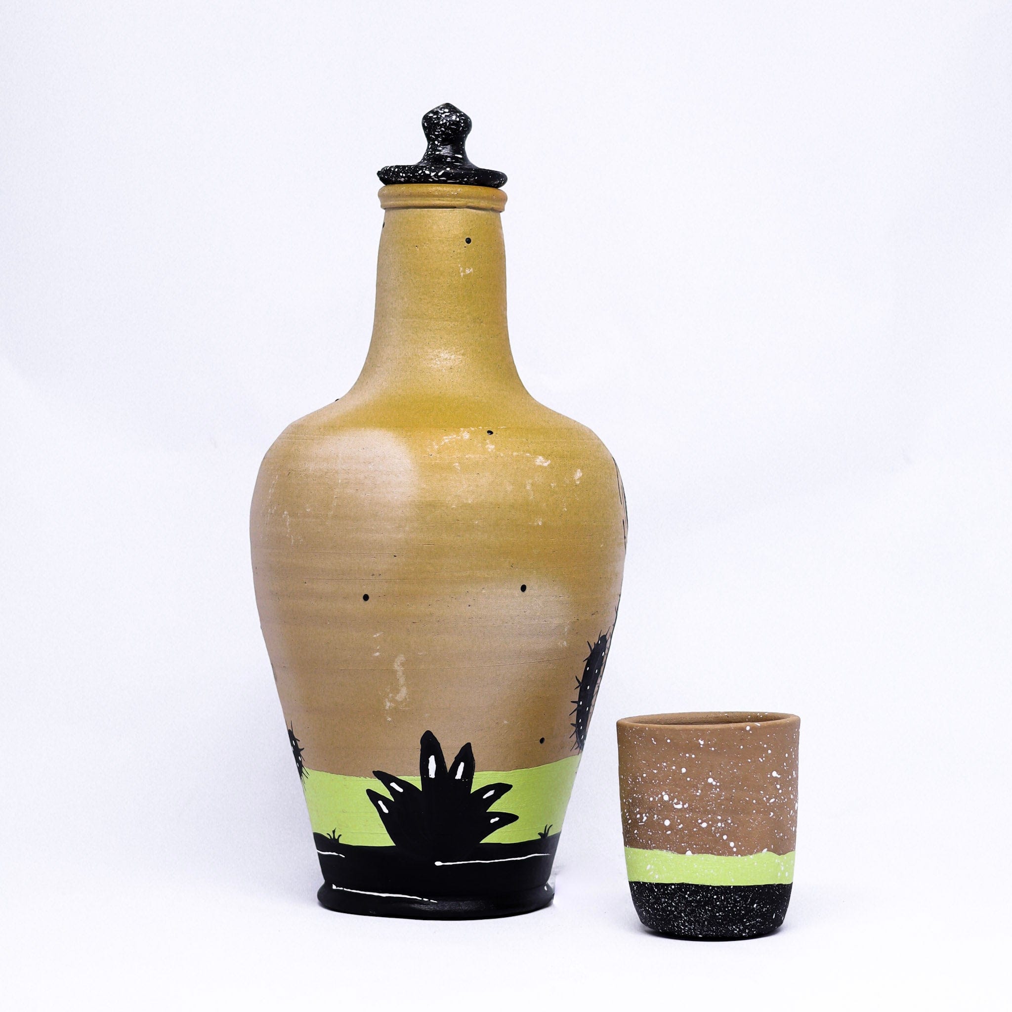 Moringa em Barro com Amarelo