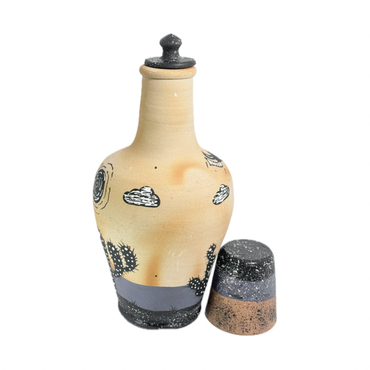 Moringa em Barro com Cinza