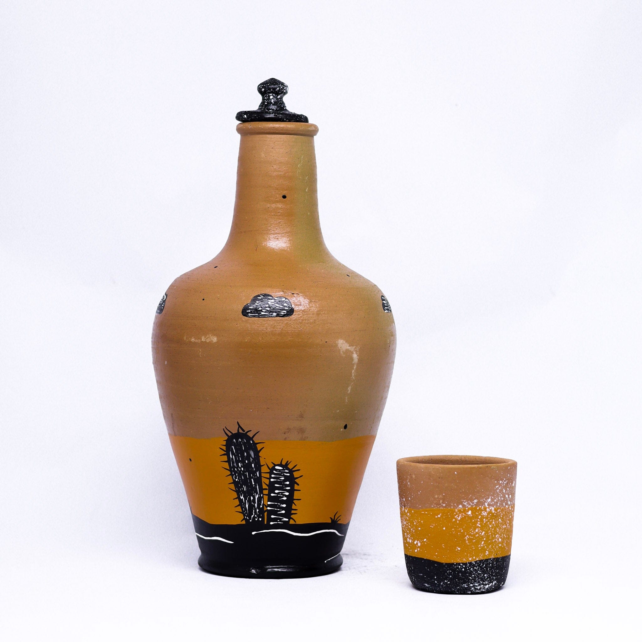 Moringa em Barro com Laranja