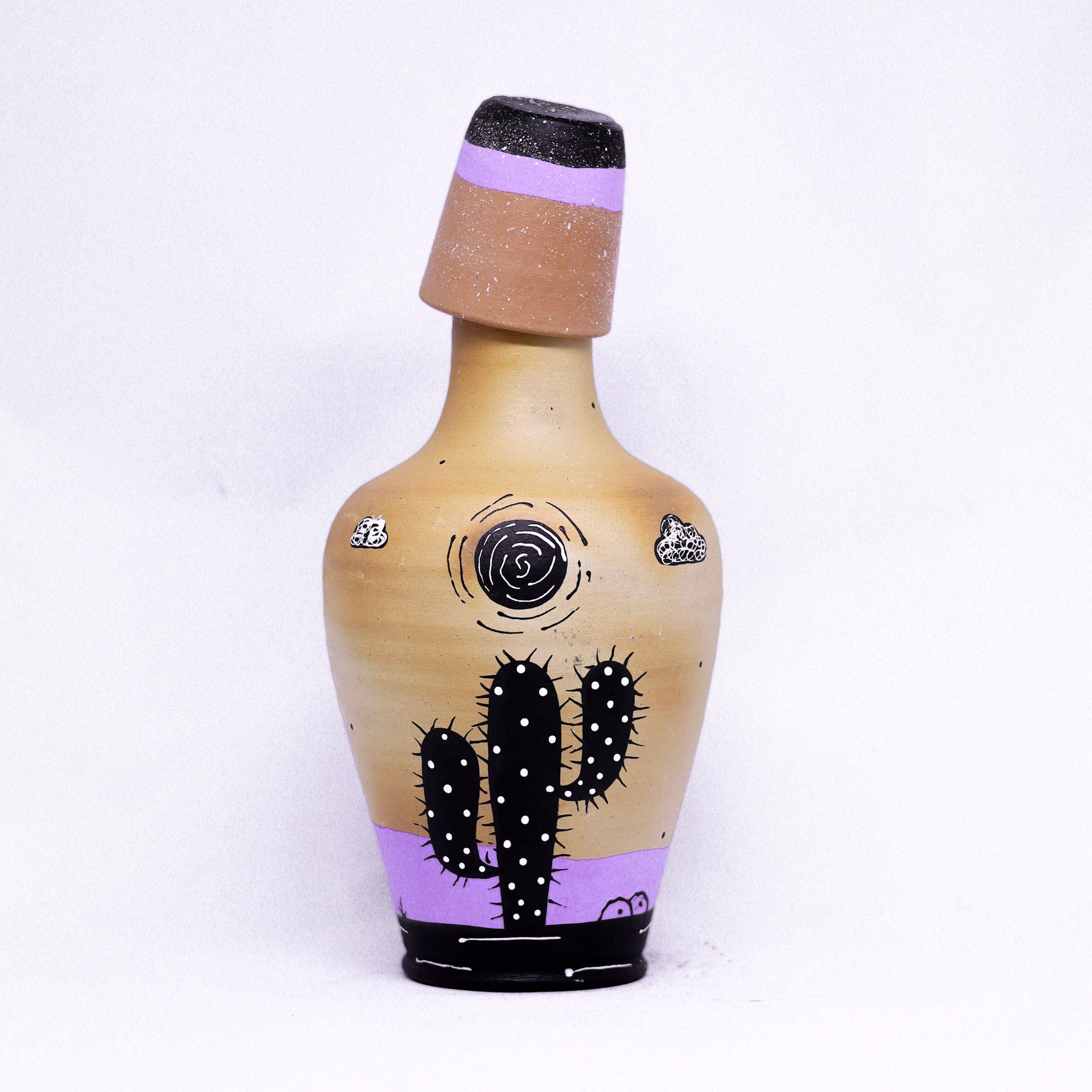 Moringa em Barro com Lilás