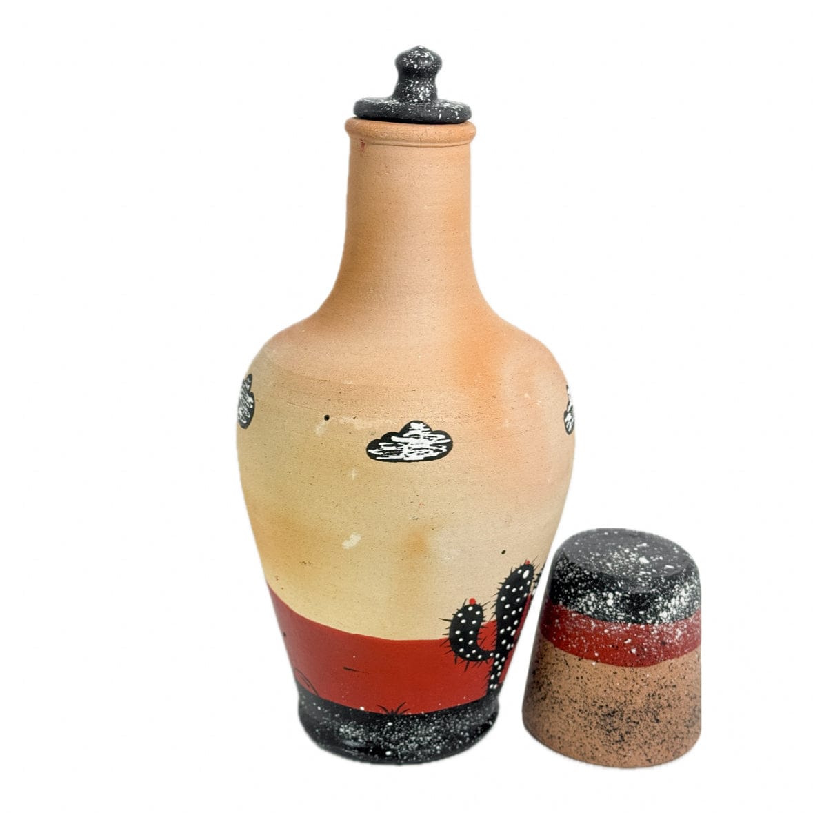 Moringa em Barro com Vermelho