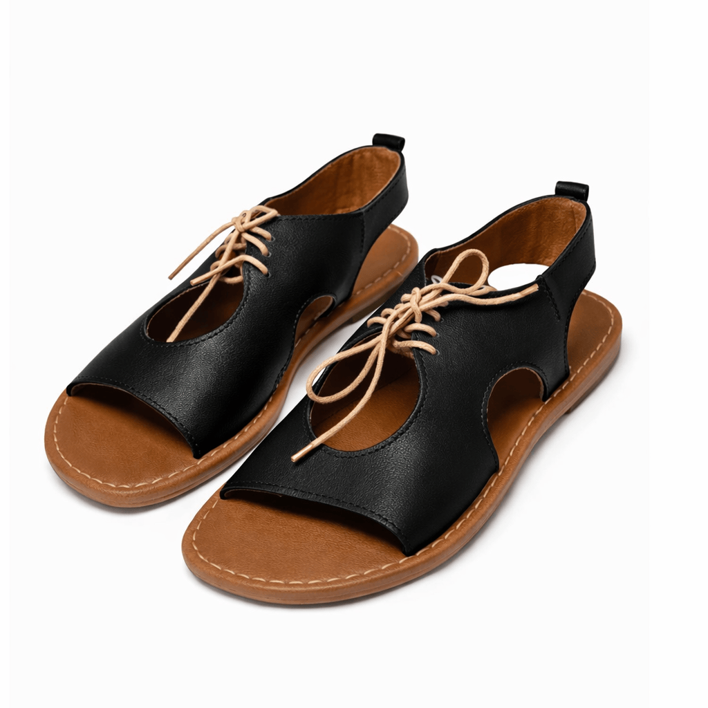 Sandália Rasteira Feminina Vermelho FV C-15