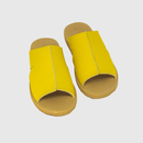 Sandália Rasteira Feminina Amarela FV Vovó