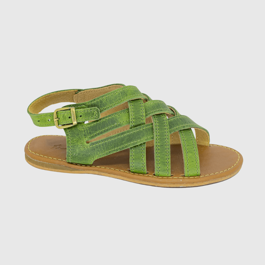 Sandália Rasteira Feminina Verde FV C-1