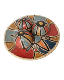 Centro de Mesa com 3 Bolas em Cerâmica