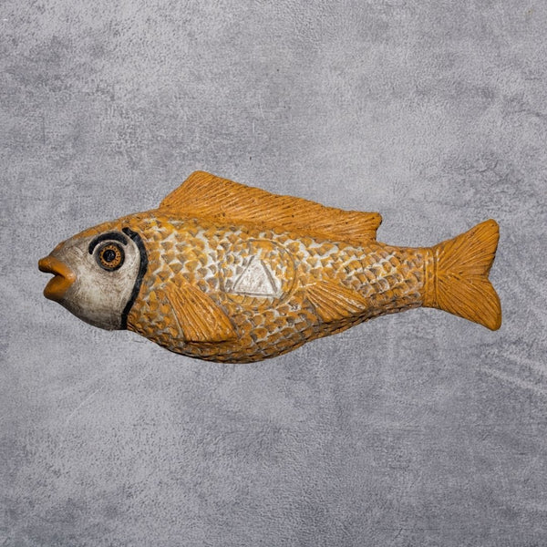 Escultura Peixe de Parede