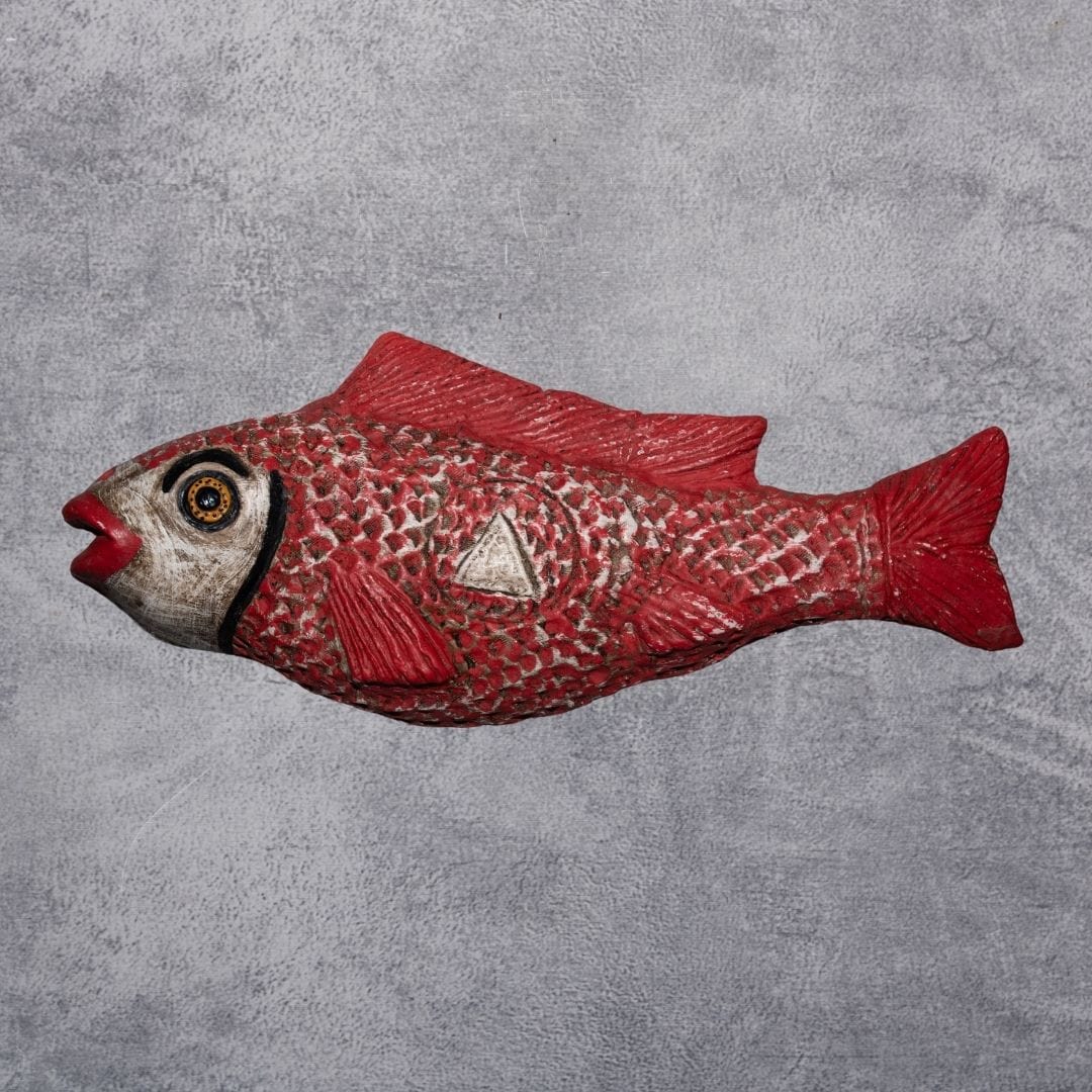 Escultura Peixe de Parede