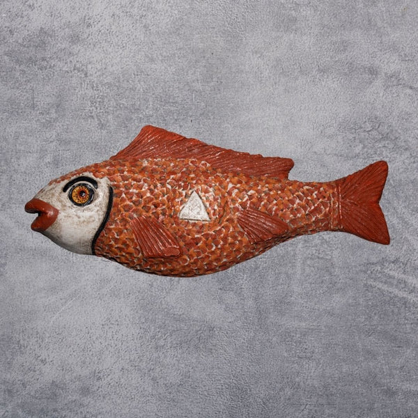 Escultura Peixe de Parede